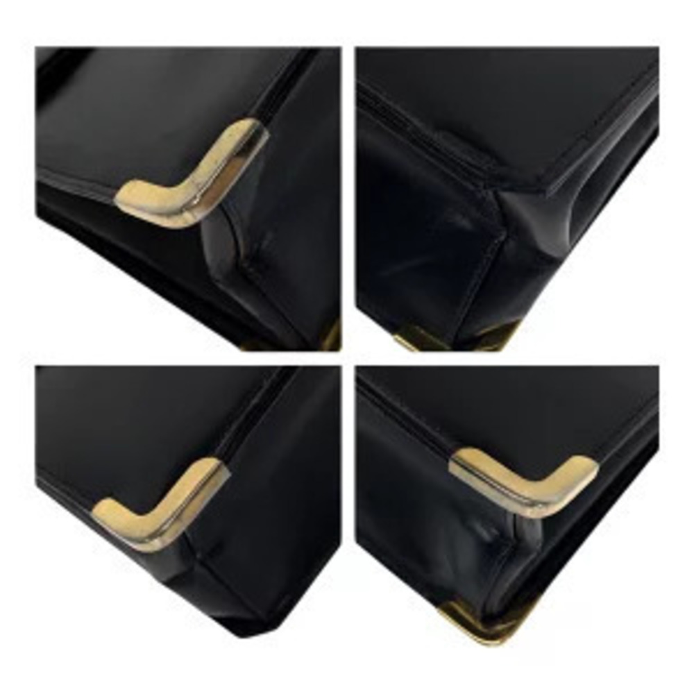 Christian Dior Black Leather Shoulder Bag Pouch - Picture 3 of 9
